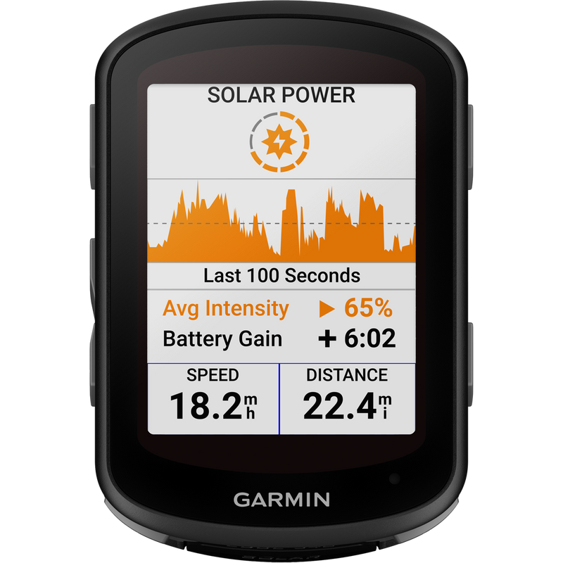 Edge 540 Solar, Garmin Edge 540 Solar power
