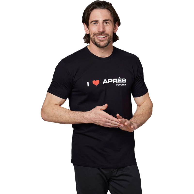 I Love Apres Tee, Flylow I Love Apres Tee front