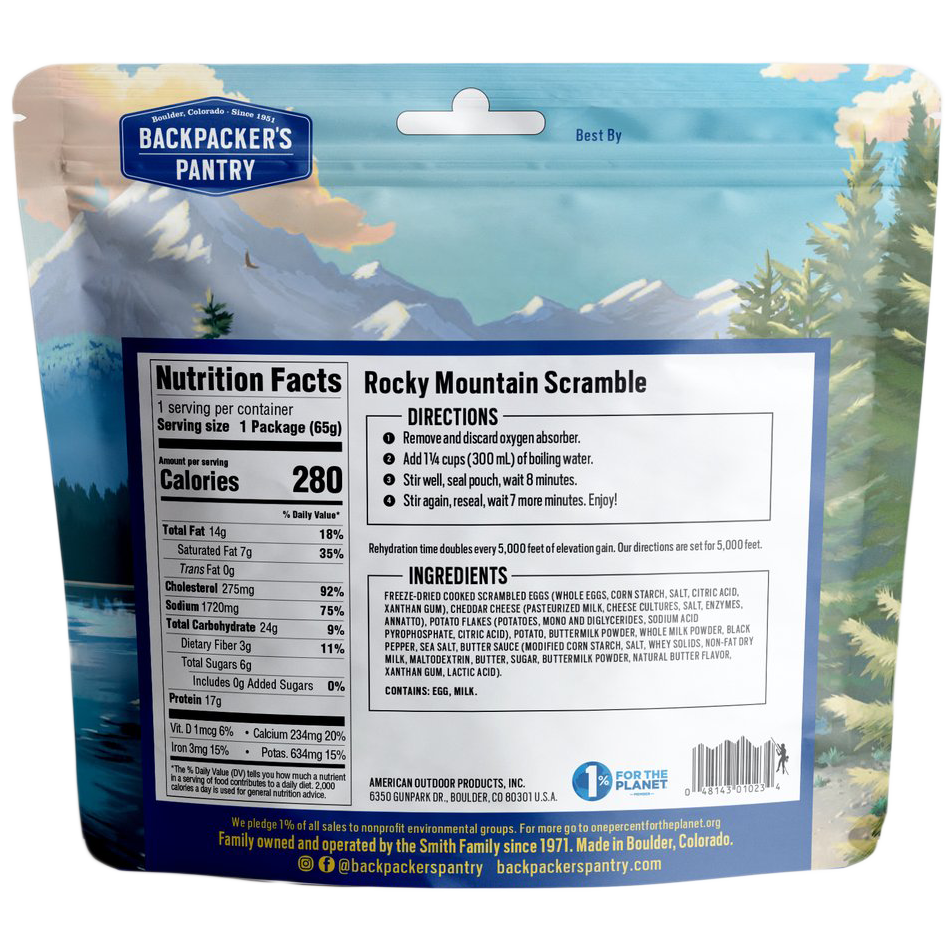Rocky Mountain Scramble (1 Serving) alternate view