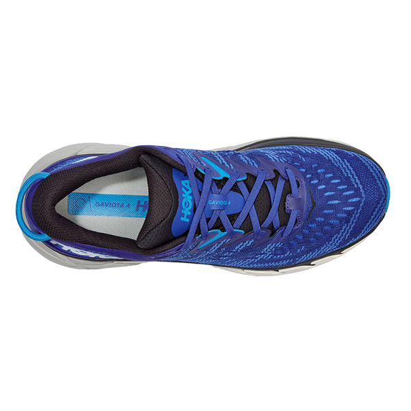 Men's Gaviota 4 Wide, Hoka Men's Gaviota 4 Wide BBGP-Bluing/Blue Graphite Alt View Top