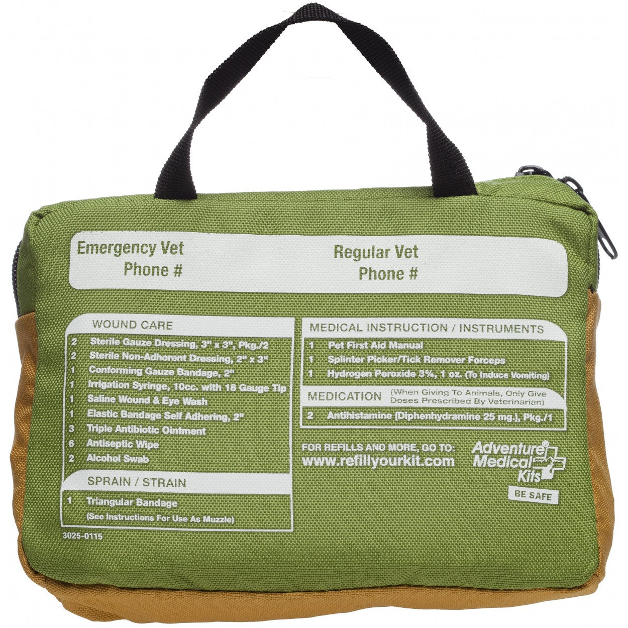 Adventure Dog Series: Trail Dog Medical Kit alternate view