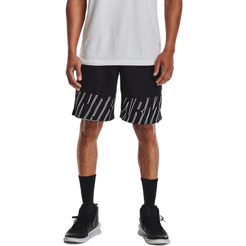 Men's UA Baseline Speed Short 10", Under Armour Men's UA Baseline Speed Short 10" 100-White