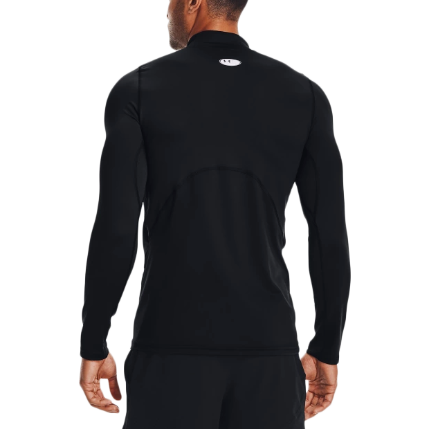 Men's ColdGear Armour Fitted Mock Long Sleeve alternate view
