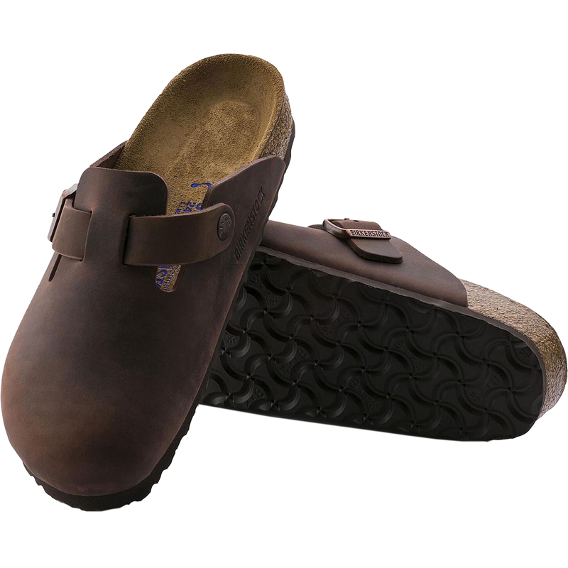 Women's Boston, Birkenstock Women's Boston Soft Footbed Habana sole