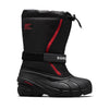 Sorel Youth Flurry (1-7) 015-Black/Bright Red
