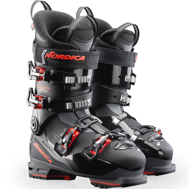 Sportmachine 3 100, Nordica Sportmachine 3 100 Black/Gray/Red pair side