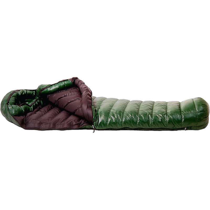 Badger MF 15 - 6'0", Western Mountaineering Badger MF 15 - 6'0" Forest Green/Black