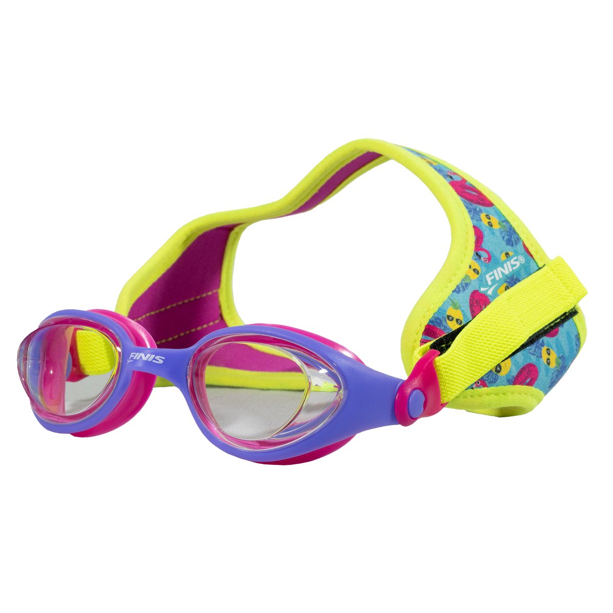 DragonFlys Clear Goggle - Flamingo alternate view