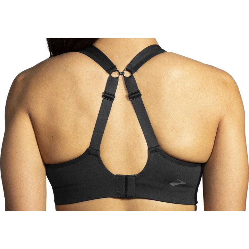 Women's Drive Convertible Run Bra, Brooks Women's Drive Convertible Run Bra 001-Black