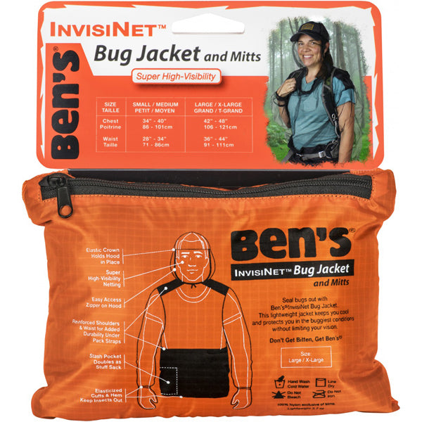 InvisiNet Bug Jacket - L/XL – Sports Basement