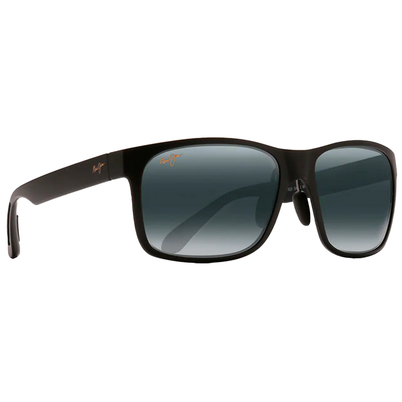 Red Sands Matte Black/Neutral Grey, Maui Jim Red Sands - Matte Black/Neutral Grey One Alt View Angle