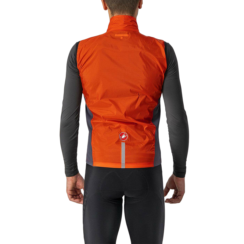 Men's Squadra Stretch Vest, Castelli Men's Squadra Stretch Vest Fiery Red/Dark Gray