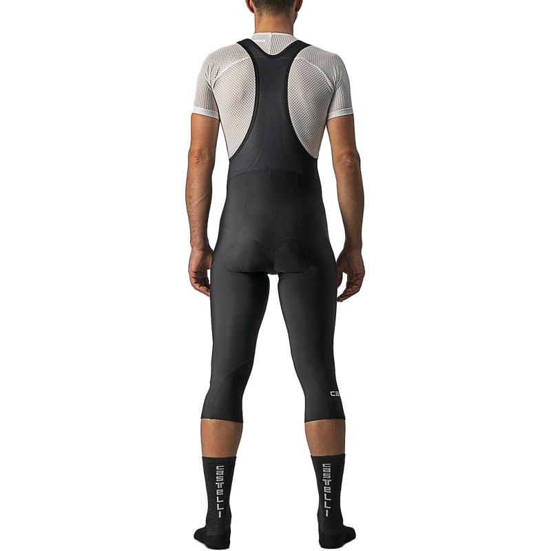 Men's Entrata Thermal Bibknicker, Castelli Men's Entrata Thermal Bibknicker 010-Black