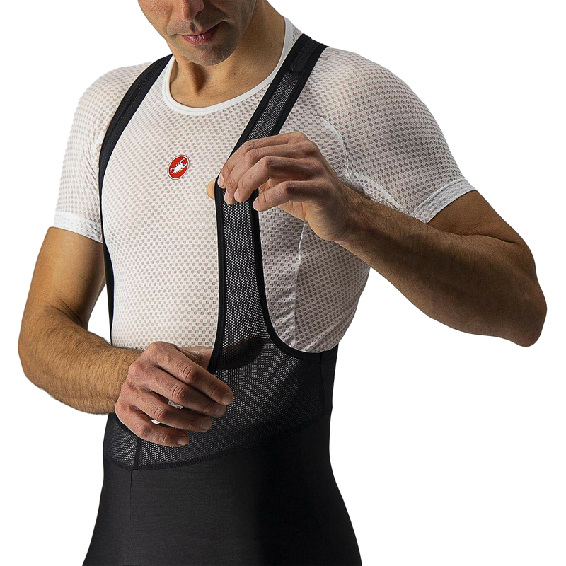 Men's Entrata Thermal Bibknicker, Castelli Men's Entrata Thermal Bibknicker 010-Black