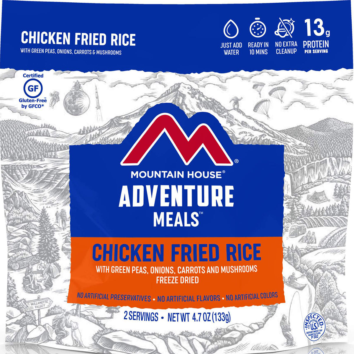 Chicken and Fried Rice (2 Servings) alternate view
