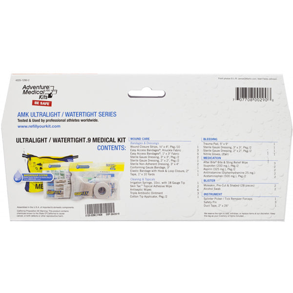 Ultralight / Watertight .9 Medical Kit, Adventure Medical Ultralight / Watertight .9 Medical Kit