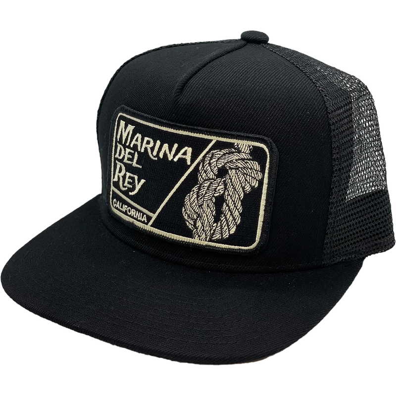 Marina Del Rey Trucker, Bart Bridge Marina Del Rey Trucker Black angle
