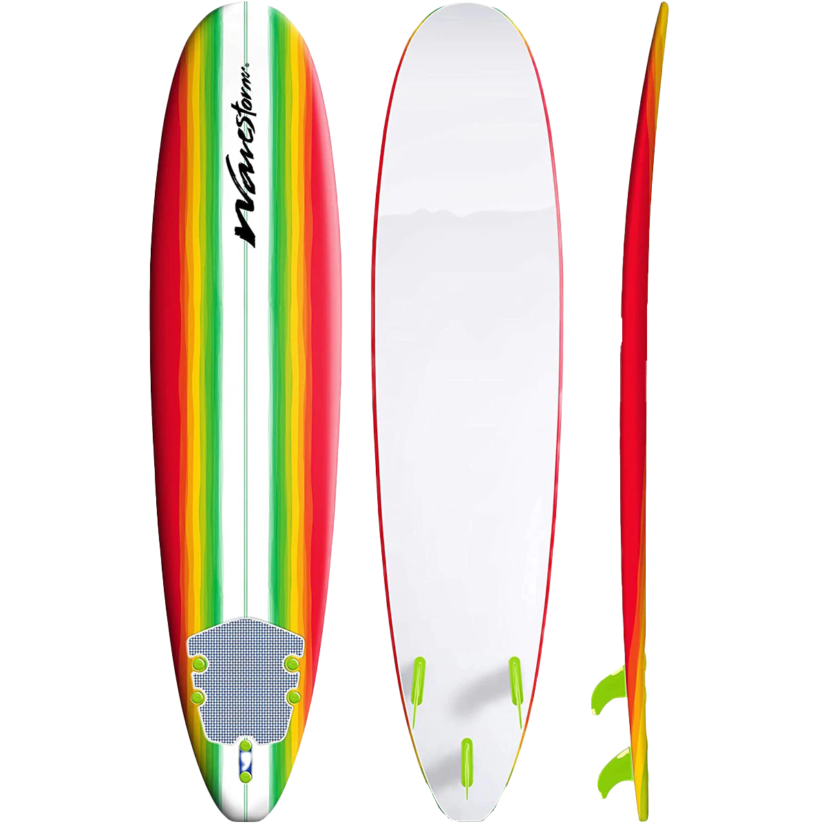 スポンジサーフボード　WAVEStorm Amazon.com : Wavestorm -Soft Top Foam 5'6