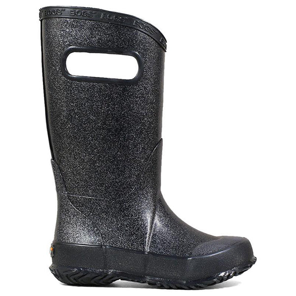 Bogs Youth Rain Boot Glitter 689-Rose Gold