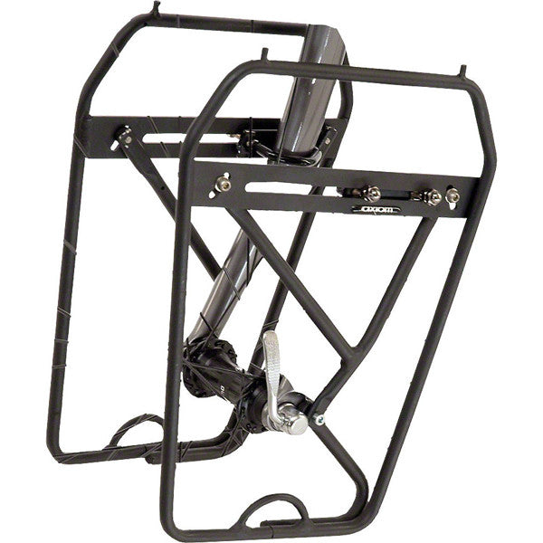 bicycle lowrider front rack Axiom Journey DLX (Black) Canvas Color:Dark Grey Funko Villainous Valentines Mini rr_track_Road specific rack fits tires