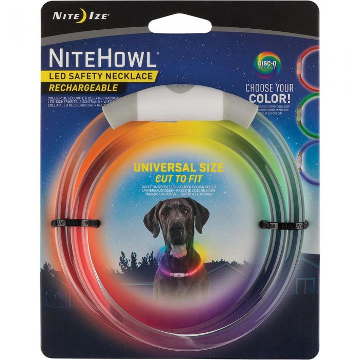NiteHowl Rechargeable LED Necklace - Disc-o Select, Featured Image