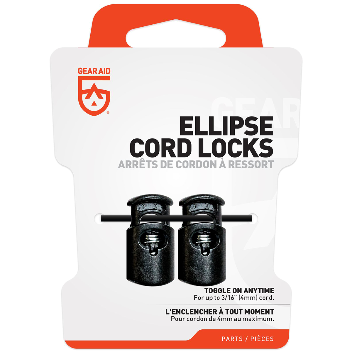 Ellipse Cord Locks - Black alternate view