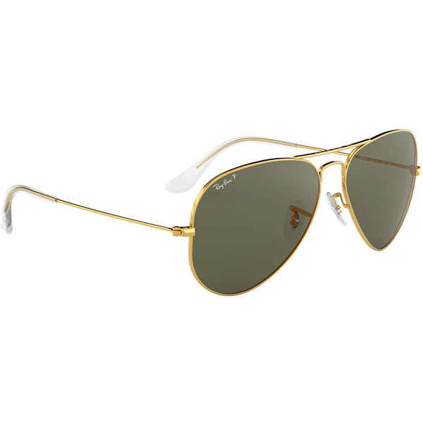 Aviator - Gold/Green Polarized, Ray Ban Aviator - Gold/Green Polarized
