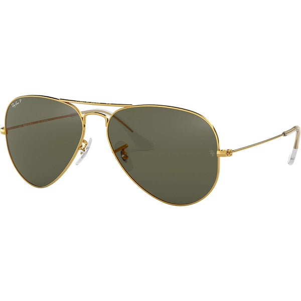 Aviator - Gold/Green Polarized, Ray Ban Aviator - Gold/Green Polarized