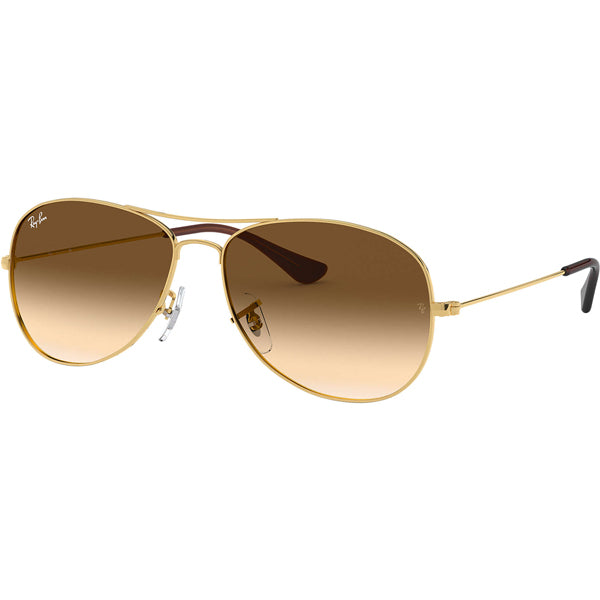 Cockpit Standard - Gold/Light Brown Gradient, Ray Ban Cockpit Standard - Gold/Light Brown Gradient