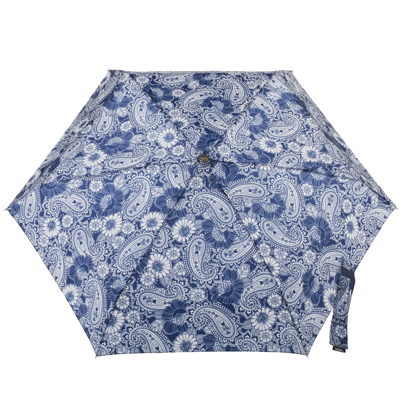 Micro Auto Open/Close, Totes Micro Auto Open/Close A49-Nautical Paisley top