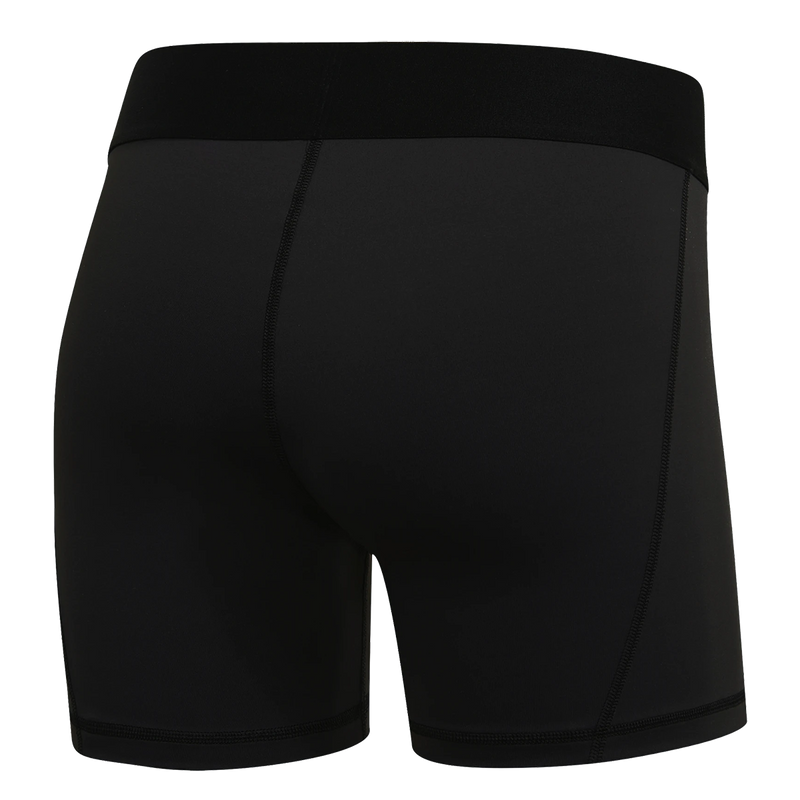 Women's Techfit 3" Volleyball Short, Adidas Women's Techfit 3" Volleyball Short Black Alt View Back