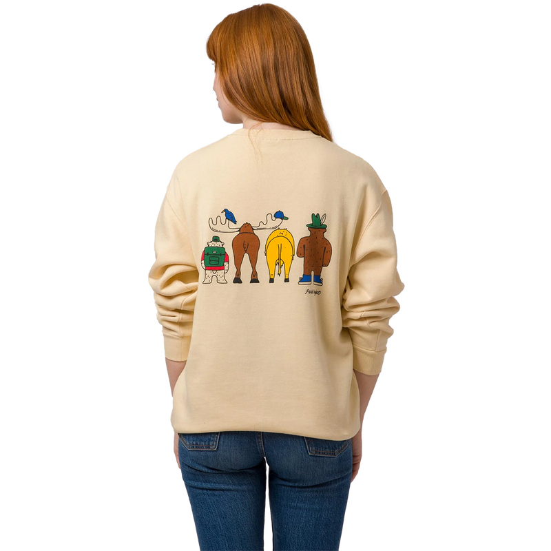 Adventure With Friends Crewneck, Parks Project Adventure With Friends Crewneck Sand back