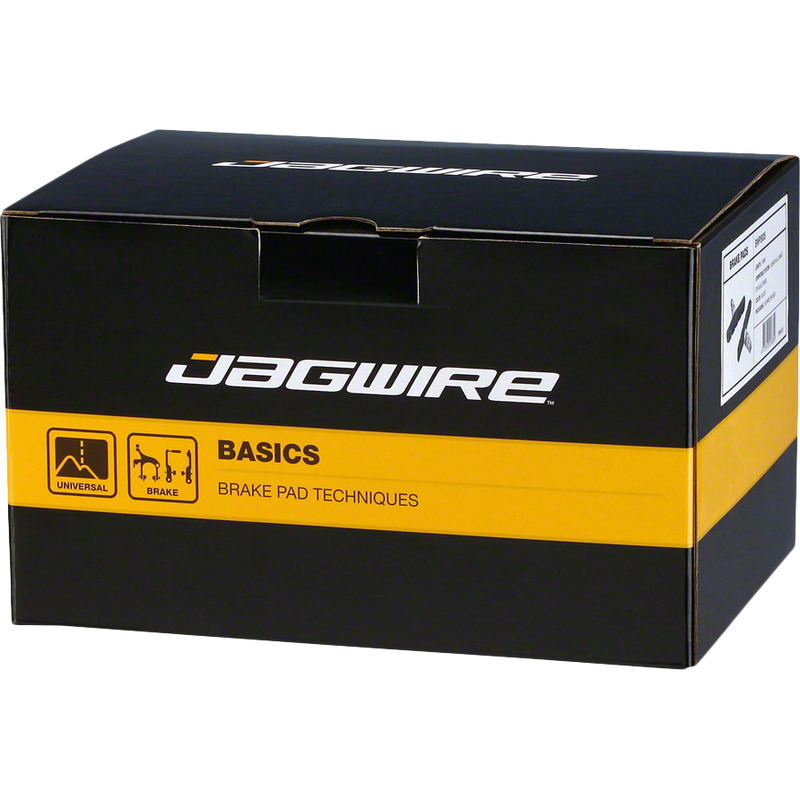 Basics Compound Mountain Rim Brake Pads Threaded (Pair), Jagwire Basics Compound Mountain Rim Brake Pads Threaded (Pair)