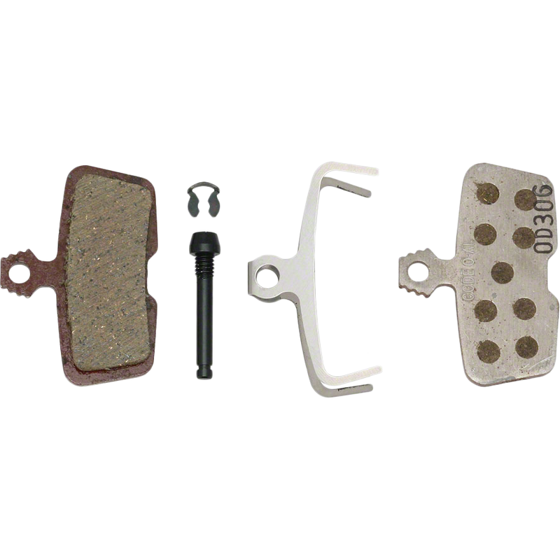 Disc Brake Pads, Organic Compond, Aluminum Backed, Quiet/Light, Featured Image
