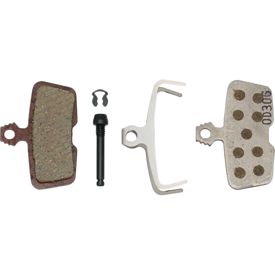 Disc Brake Pads, Organic Compond, Aluminum Backed, Quiet/Light alternate view