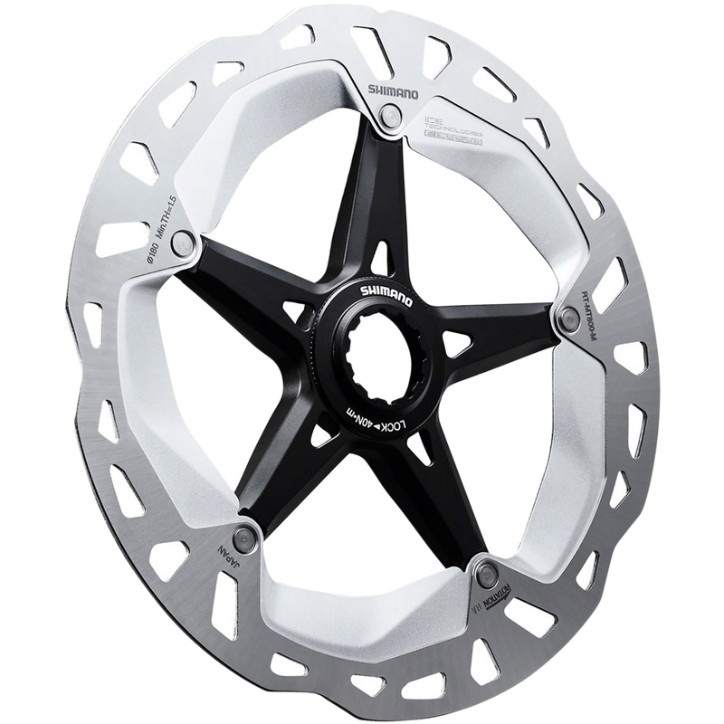 XT RT-MT800-M 180mm CL Rotor, Shimano XT RT-MT800-M 180mm CL Rotor