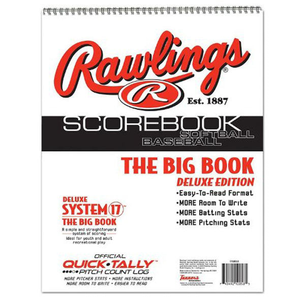 Big Book Baseball Scorebook alternate view