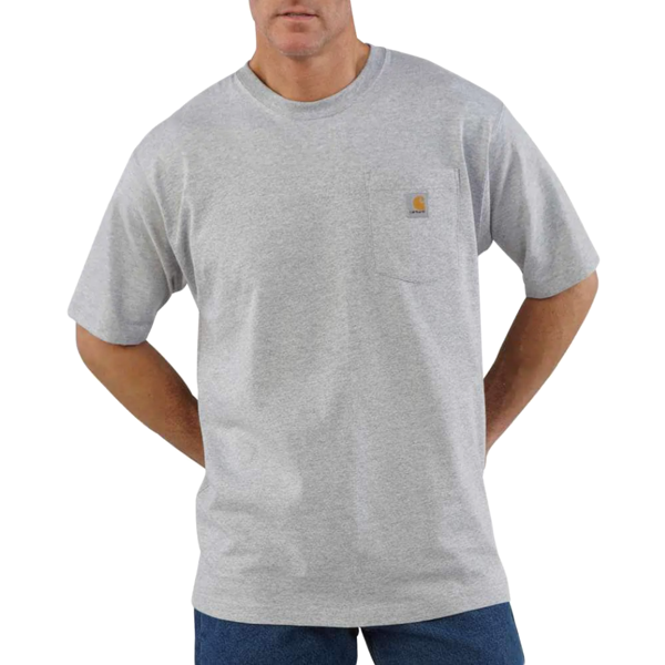 Men's Short-Sleeve Workwear Pocket T-Shirt, Featured Image