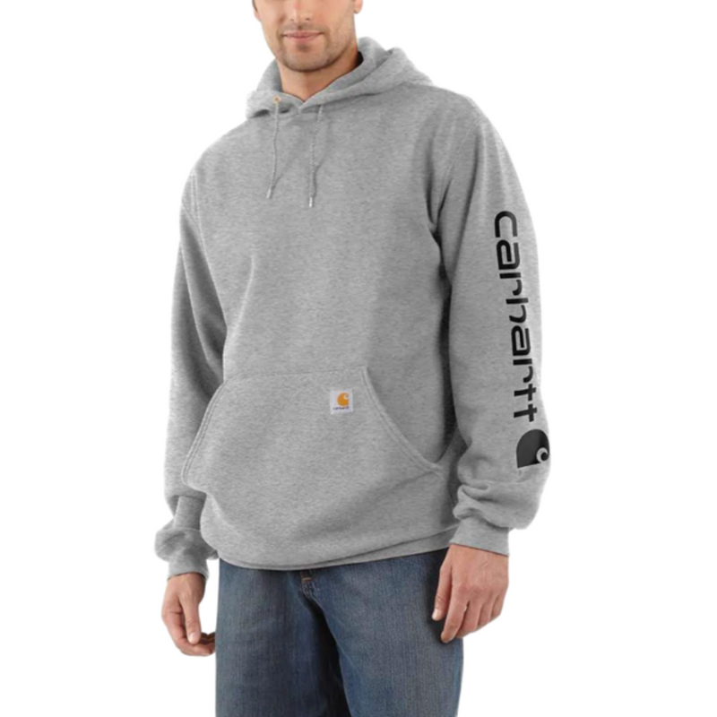 Men's Midweight Logo Hooded Sweatshirt, Featured Image