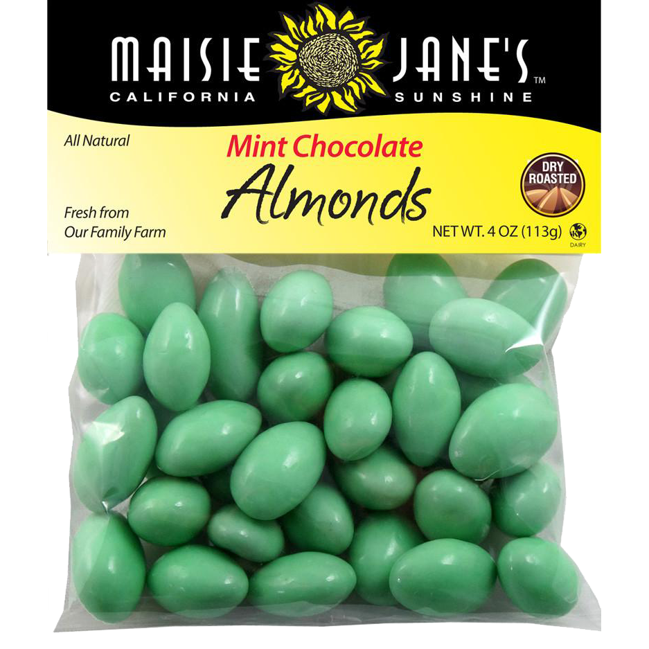Mint Chocolate Almonds - 4 oz – Sports Basement