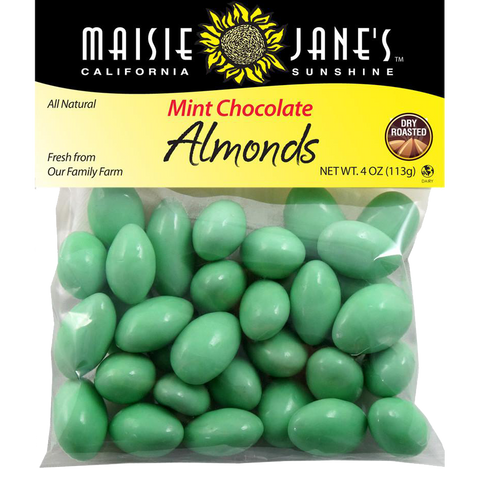 Mint Chocolate Almonds - 4 oz – Sports Basement