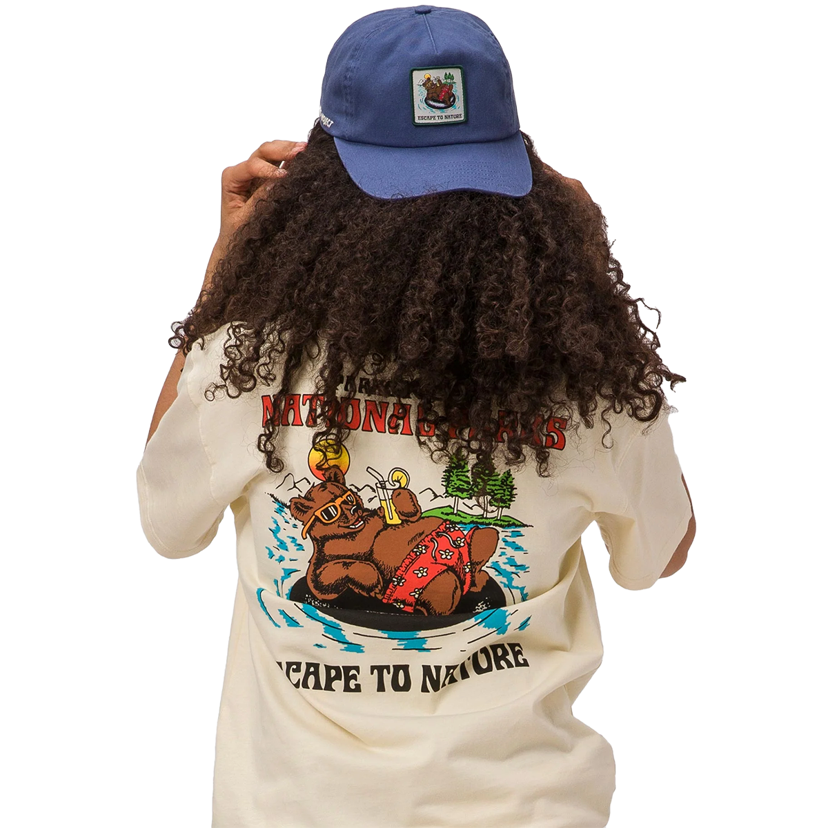 Men's Escape to Nature Bear Float Hat alternate view
