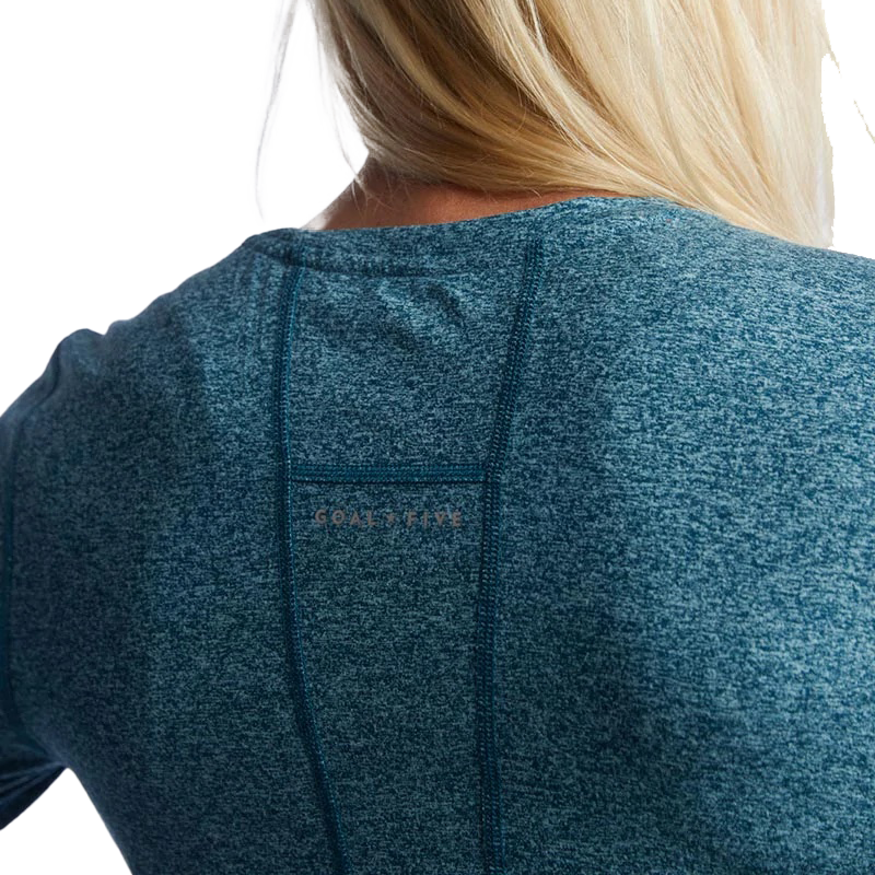 Women's Foudy Training Top, Goal Five Women's Foudy Training Top Back View