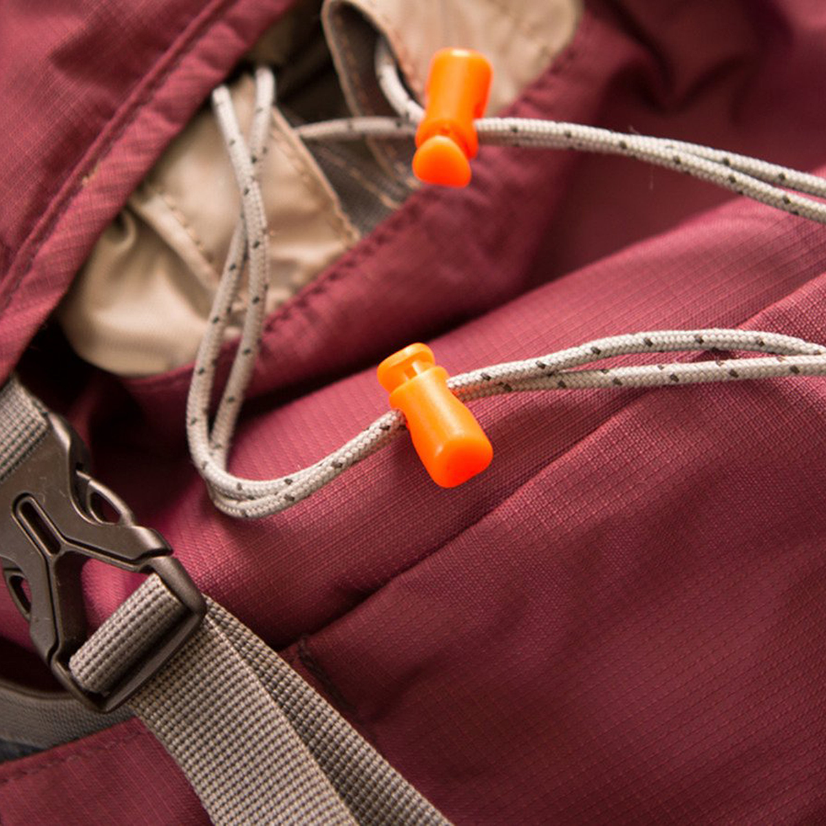 Ellipse Cord Locks - Orange alternate view