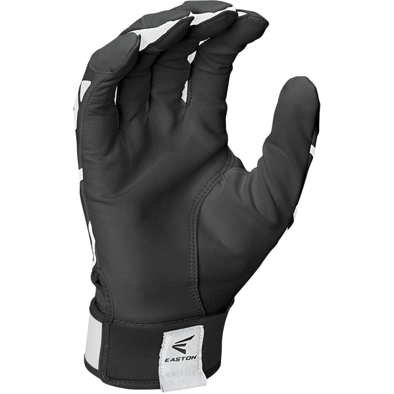 Youth Gametime Batting Glove, Easton Sports Youth Gametime Batting Glove Black/Black
