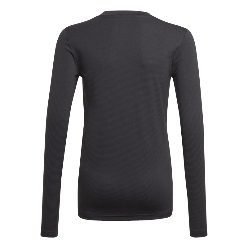 Youth Team Base Long Sleeve, Adidas Youth Team Base Long Sleeve Black Alt View Back