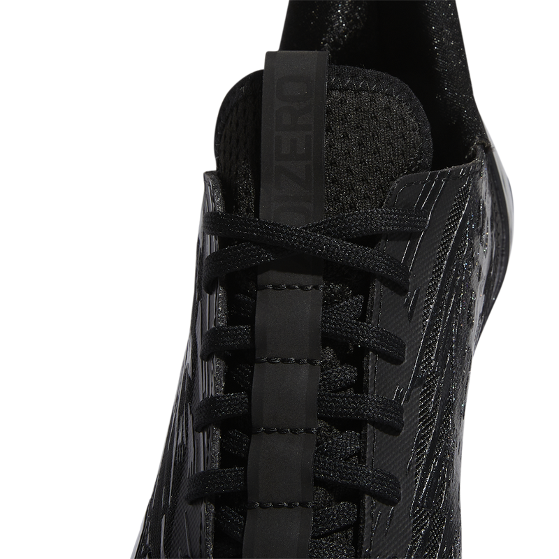 Men's Adizero, Adidas Men's Adizero Black/Black Alt View Laces