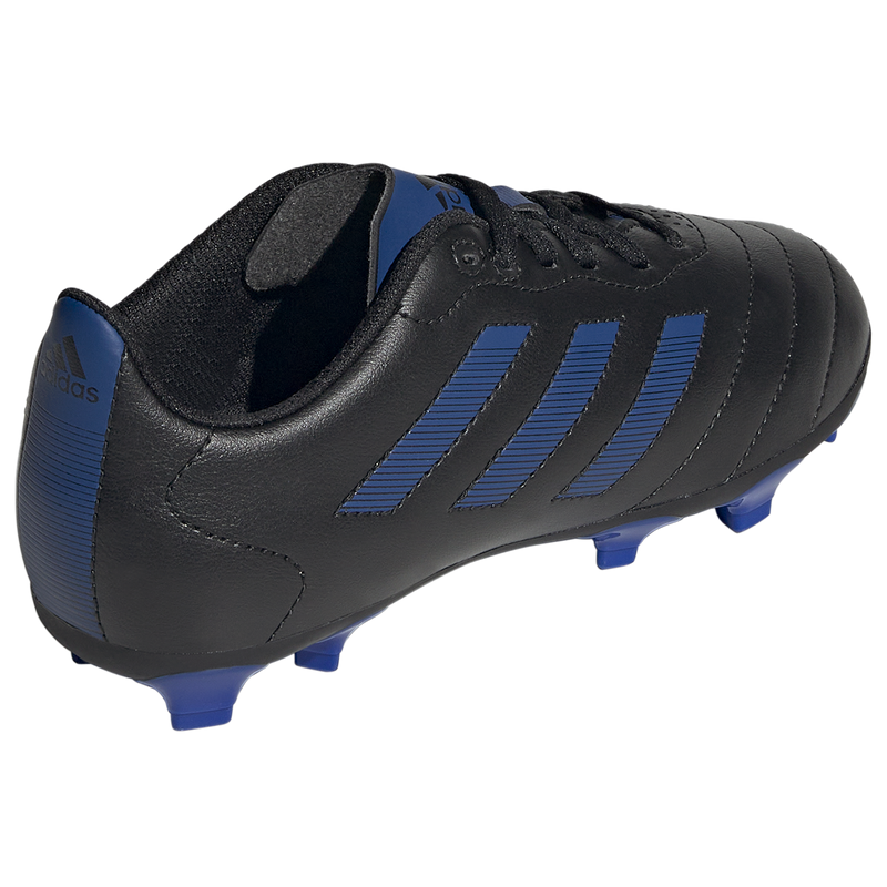 Youth Goletto VIII FG, Adidas Youth Goletto VIII FG Black/Blue Alt View Heel