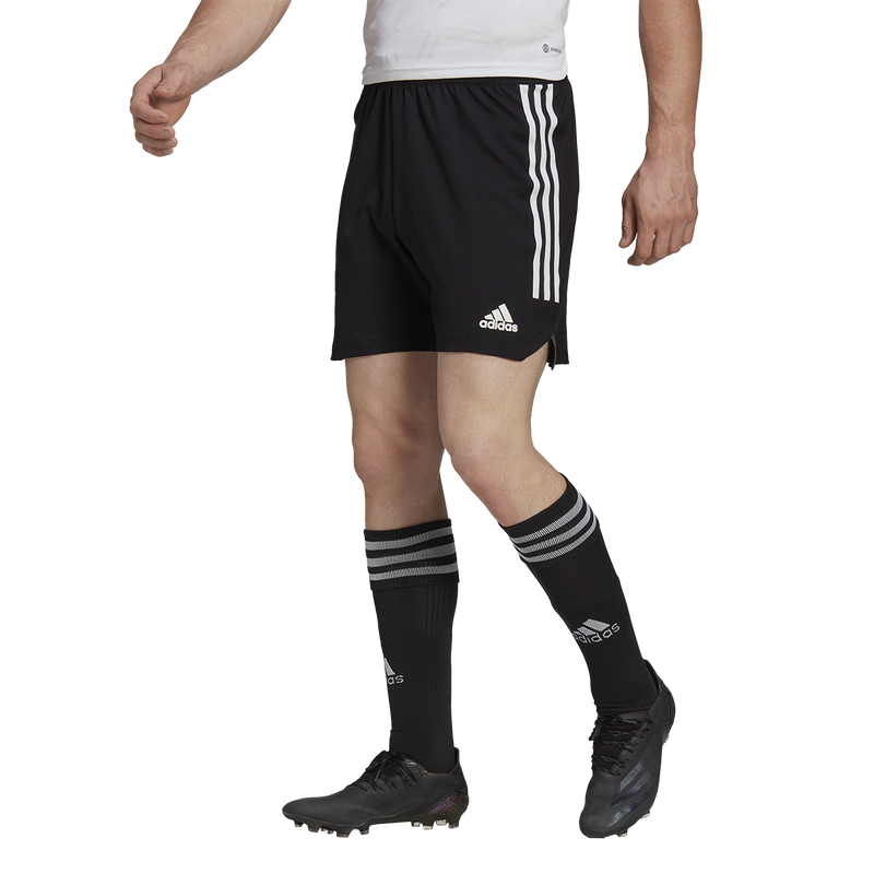 Men's Condivo 22 Match Day Short, Adidas Men's Condivo 22 Match Day Short Black Alt View Side