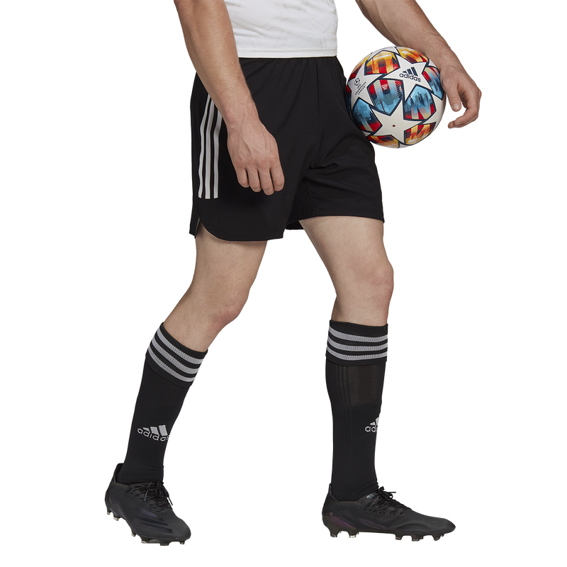 Men's Condivo 22 Match Day Short, Adidas Men's Condivo 22 Match Day Short Black Alt View Walking